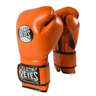 CLETO REYES LEATHER STRAP GLOVES |  ORANGE - Taskers Sports