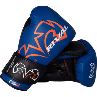 RIVAL RS11V EVOLUTION SPARRING GLOVE | BLUE - Taskers Sports