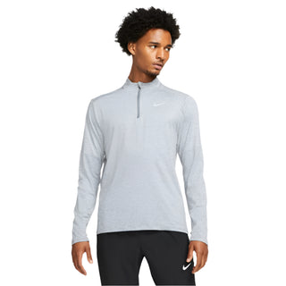 NIKE MENS DRI-FIT ELEMENT HALF ZIP | GREY