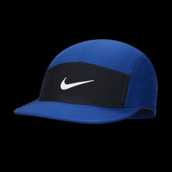 Nike Mens Dri-Fit Fly Swoosh Cap | Deep Royal Blue/Black/White