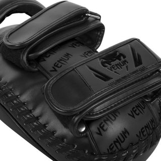 VENUM LIGHT KICK-PADS PAIR | MATTE BLACK - Taskers Sports