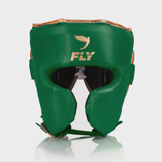 Fly Sports Knight X Headguard | Green/Gold
