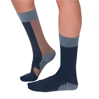 ON WOMENS HIGH SOCKS | NAVY/GRAPE - Taskers Sports