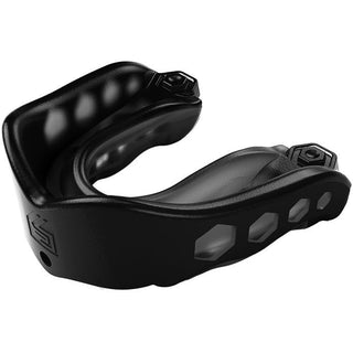 SHOCK DOCTOR GEL MAX SENIOR MOUTHGUARD | BLACK - Taskers Sports