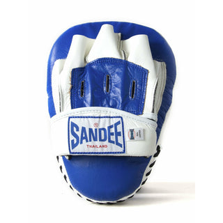 SANDEE  LEATHER FOCUS MITT | BLUE/WHITE - Taskers Sports