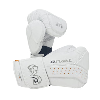 RIVAL RB10 INTELLI-SHOCK BAG GLOVES | WHITE - Taskers Sports