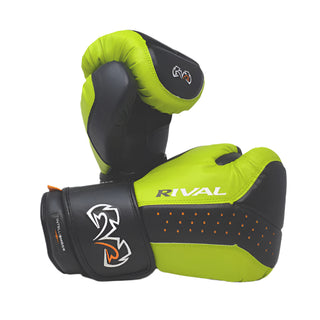 RIVAL RB10 INTELLI-SHOCK BAG GLOVES | BLACK/LIME - Taskers Sports