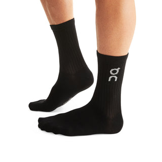 On Logo Socks | Black