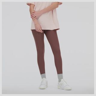 New Balance Womens Sleek Pocket High Rise Legging 27 | Licorice